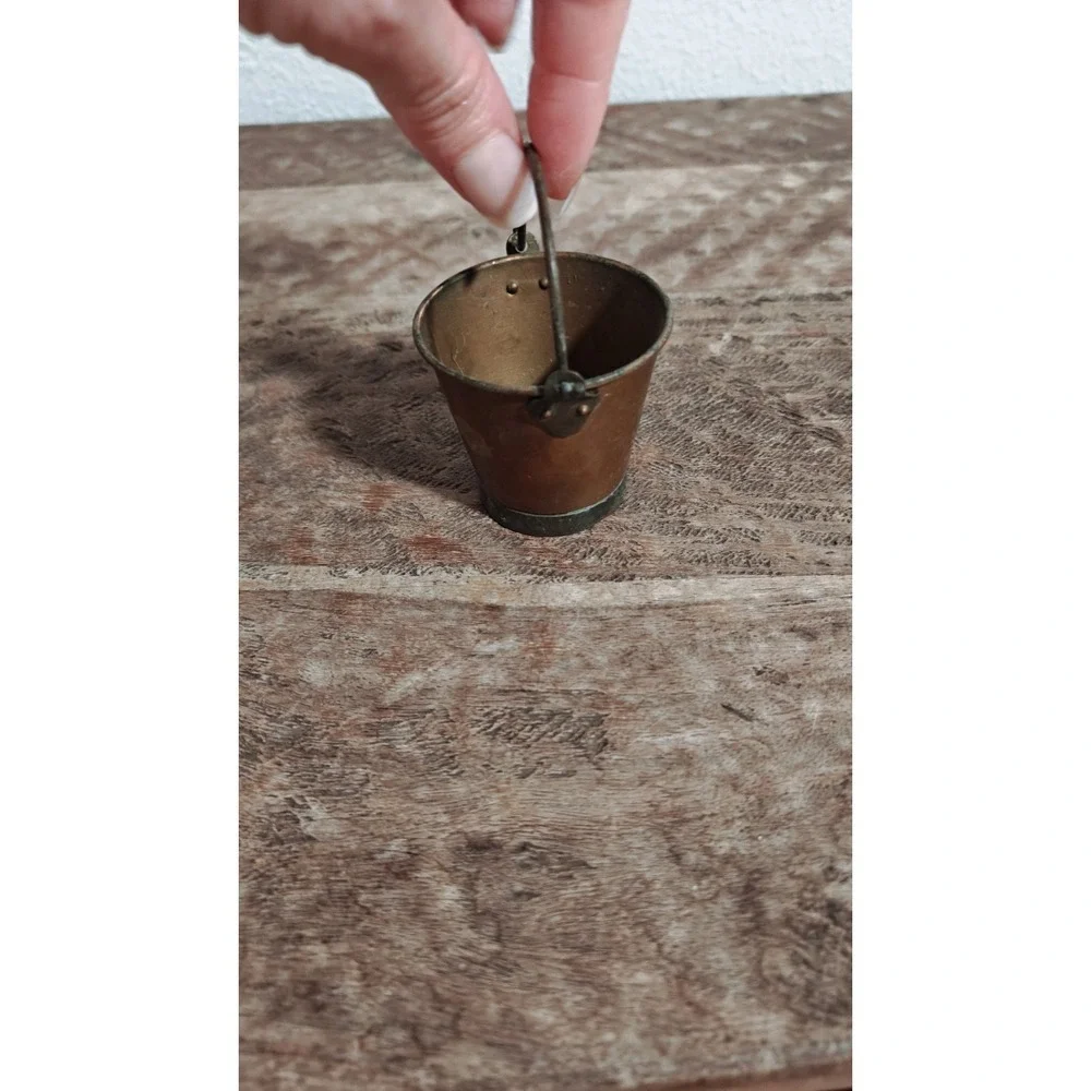 ENGLAND Antique Souvenir Bucket